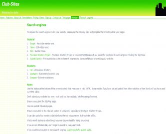 Adding a website to the major search engines Adding a website to the major search engines