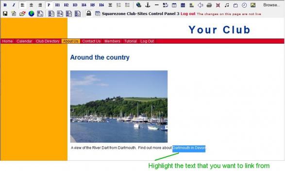 Your webpage