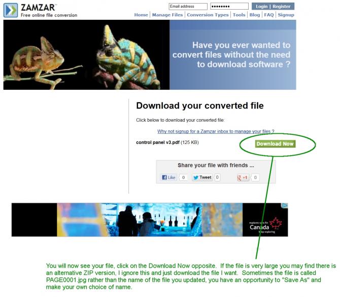 Download your file